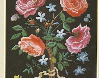 The Embroidery of Roses -  Embroidery PDF - Instant
