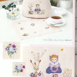 Japanese Embroidery Pattern - e book - Kawaii Embroidery PDF - Instant image 3