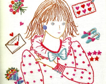 Japanese Basic Embroidery  - e book - Vintage Embroidery PDF - Instant