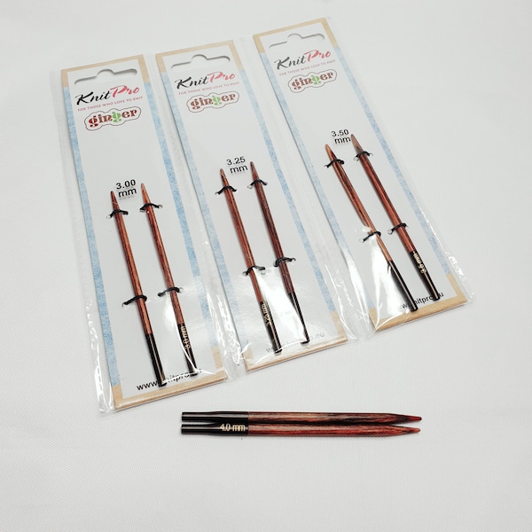 KnitPro GINGER SPECIAL Aiguilles circulaires interchangeables 3-12 mm