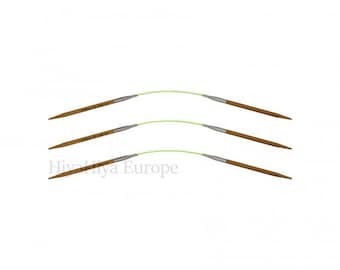HiyaHiya Bamboo FLYERS Circular Knitting needles, 2 - 5.5 mm, 20 cm
