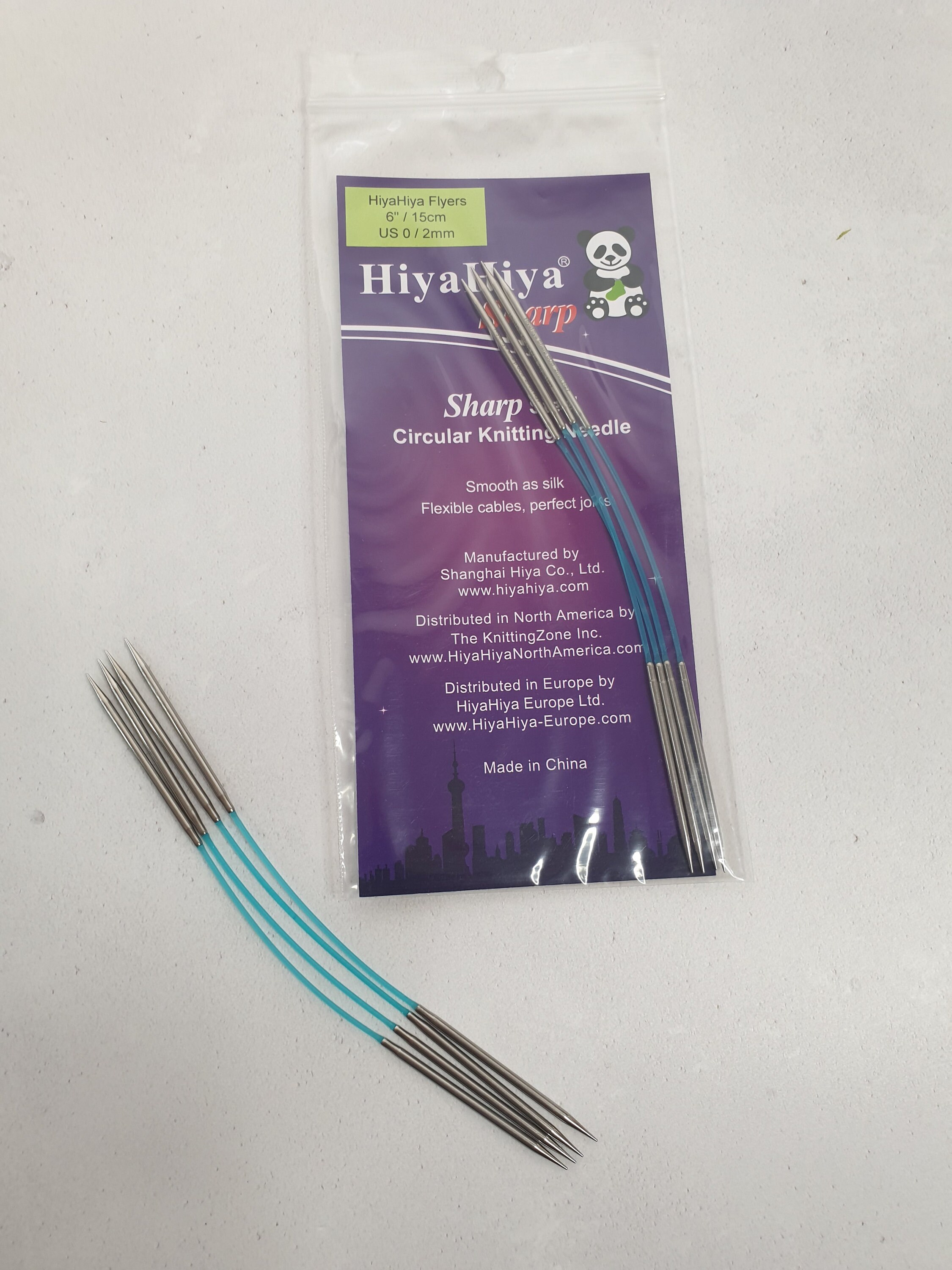 HiyaHiya SHARP FLYERS 輪編み針、2～3.5 mm、15 cm、2本針 - Etsy 日本