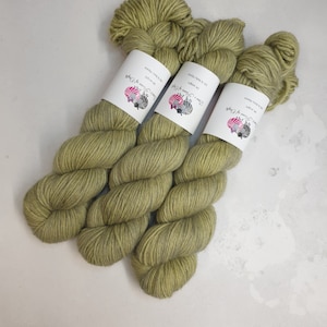 Baby Alpaca DK weight yarn, 100g, LICHEN