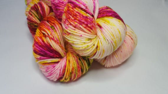 GYPSY 100g DK weight Hand dyed Sw Merino Nylon yarn