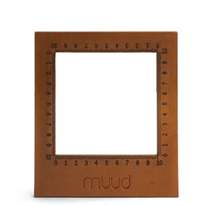 MUUD DANA knitting gauge square