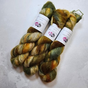 Yak Cloud yarn, Lace weight, 50 g, GOLDEN HOUR