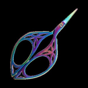 HiyaHiya rainbow ART DECO scissors, small scissors