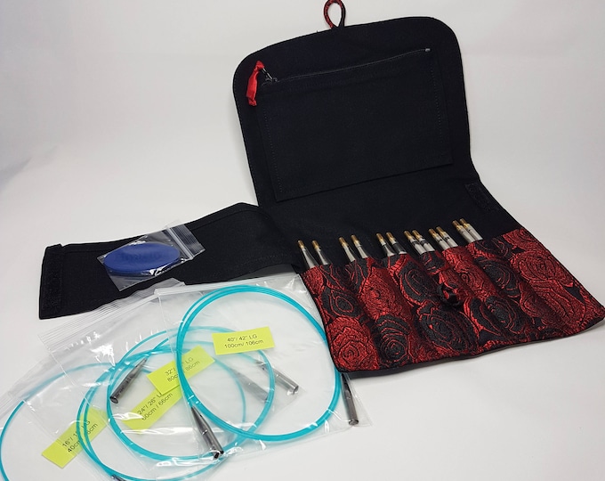 Hiya Hiya BAMBOO Ultimate Interchangeable Knitting Needle Set, Small