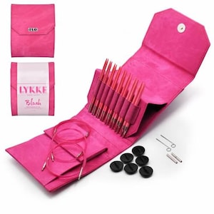 LYKKE  BLUSH 5" Interchangeable needle STARTER set,