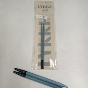 LYKKE INDIGO 5 インチ交換可能な木製針先