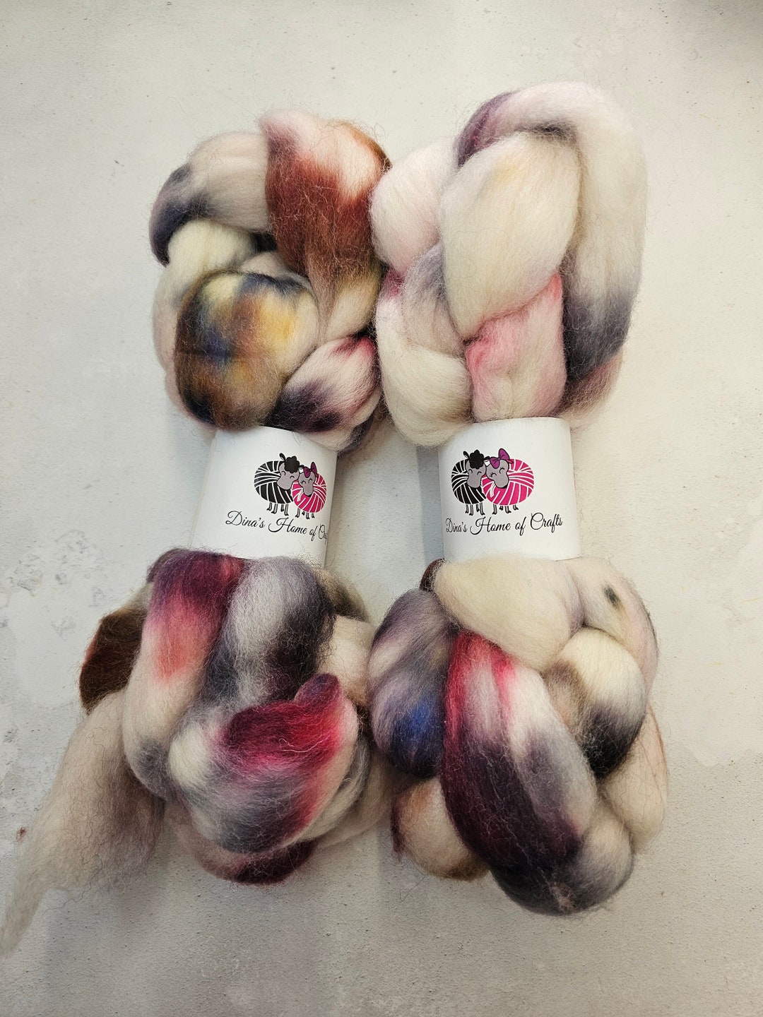 Corriedale Roving Wool Top 100 G YEARNING Etsy