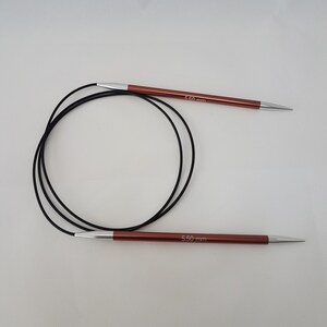 KnitPro Zing Circular needles, 100 cm, various sizes 2-12 mm image 8