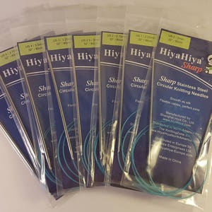 Hiya Hiya SHARP fixed circular needles, 2-15 mm, 80cm image 4