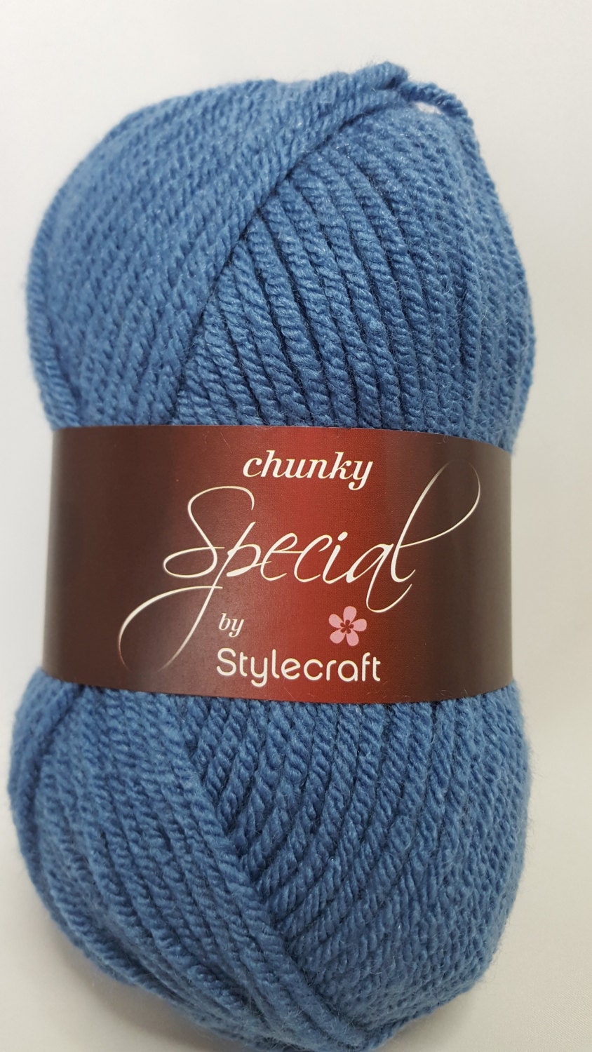 Stylecraft Special Chunky 100g DENIM chunky yarn denim Etsy