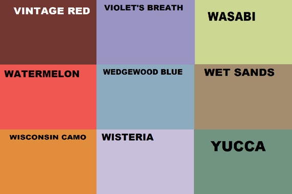  Procion MX Dye Color Set - Includes 13 2/3 Ounce Jars - 2-1lb  Soda Ash Dye Fixer - Instruction Sheet - Color Chart : Arts, Crafts & Sewing