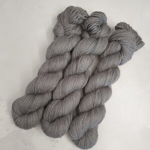Baby Alpaca DK weight yarn, 100g, STORM GREY