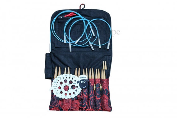  Hiya Hiya Steel Interchangeable Knitting Needles, Small Size  Set, 5 Inch Tips