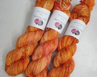 Sw Merino / Nylon yarn, DK weight, 100g, PHOENIX has RISEN