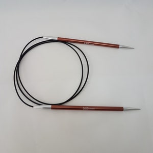 KnitPro Zing Circular needles, 100 cm, various sizes 2-12 mm image 2