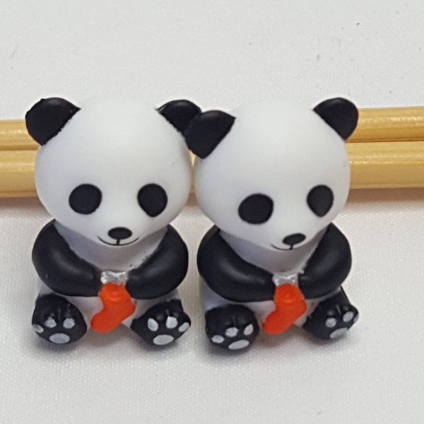 HiyaHiya PANDA Needle Point Protectors, small, large, 2 sizes