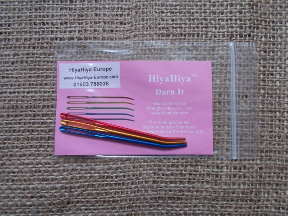bright colours HiyaHiya Aluminium Knitting Stitch Holders 3pcs