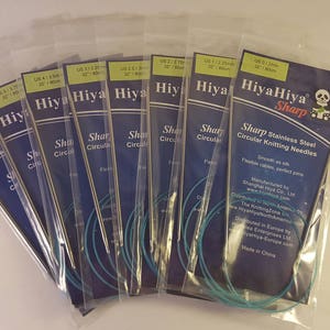 Hiya Hiya SHARP fixed circular needles, 2-15 mm, 80cm image 5