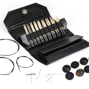 LYKKE DRIFTWOOD 3,5" set verwisselbare naalden, GRIJS