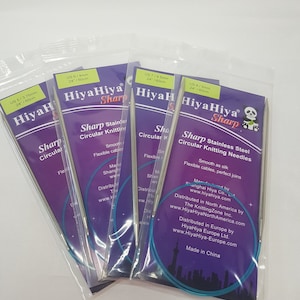 Hiya Hiya SHARP  fixed circular needles, 2-15 mm, 60 cm