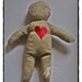 In The Hoop Voodoo Doll Machine Embroidery Design Pattern 8x12 Hoop by Titania Creations. Instant Download.
