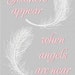 Angel Feathers Appear Machine Embroidery Design Pattern for 5x7 hoop by Titania Creations. Instant Download