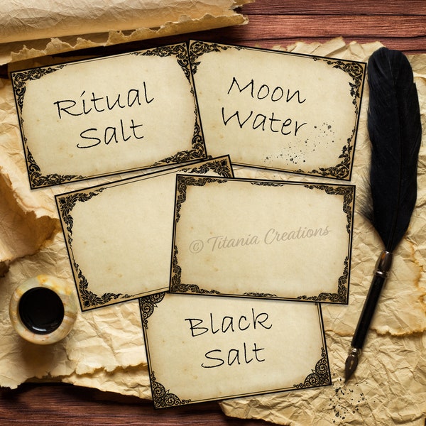 Apothecary Labels - Etsy