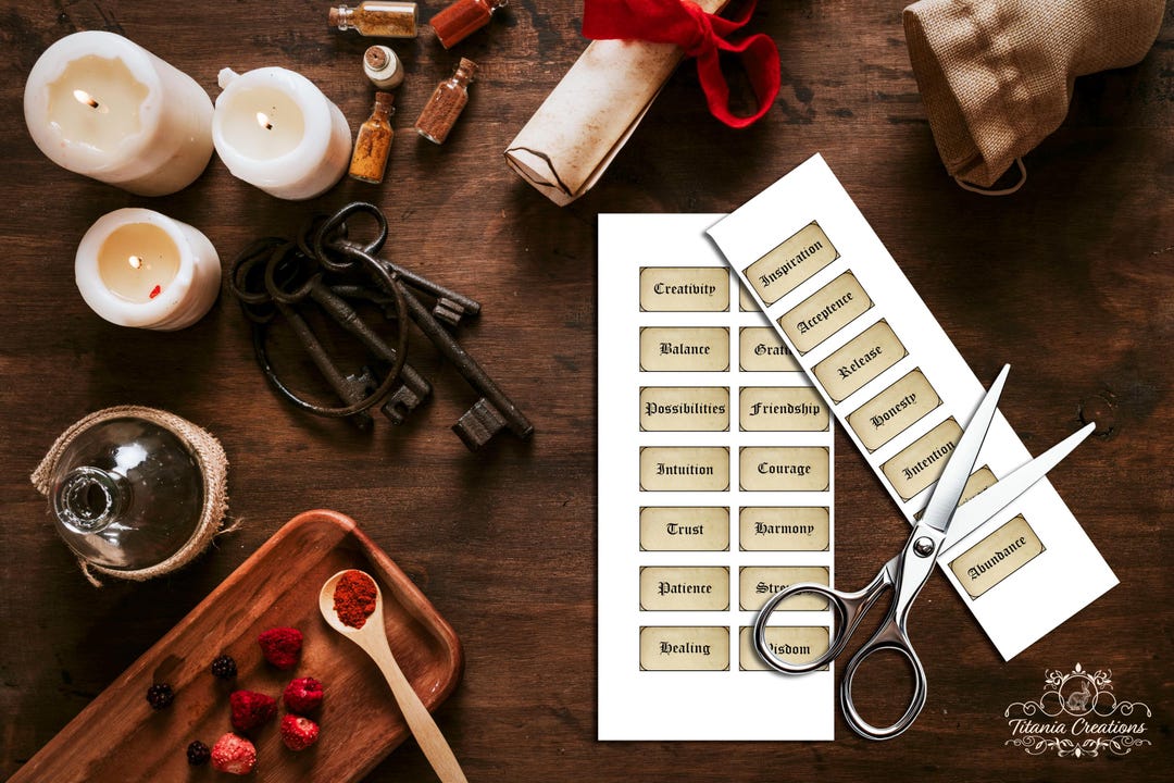 Printable Daily One Word Focus Gratitude Manifestation Cards. Instant ...