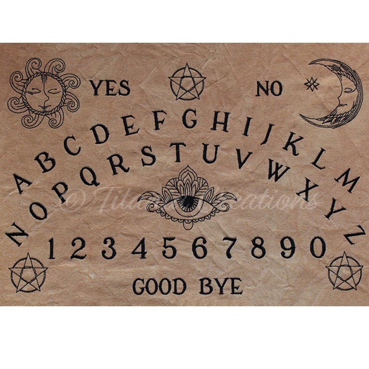 Ouija Board Embroidery Floss Organizer – Maker General