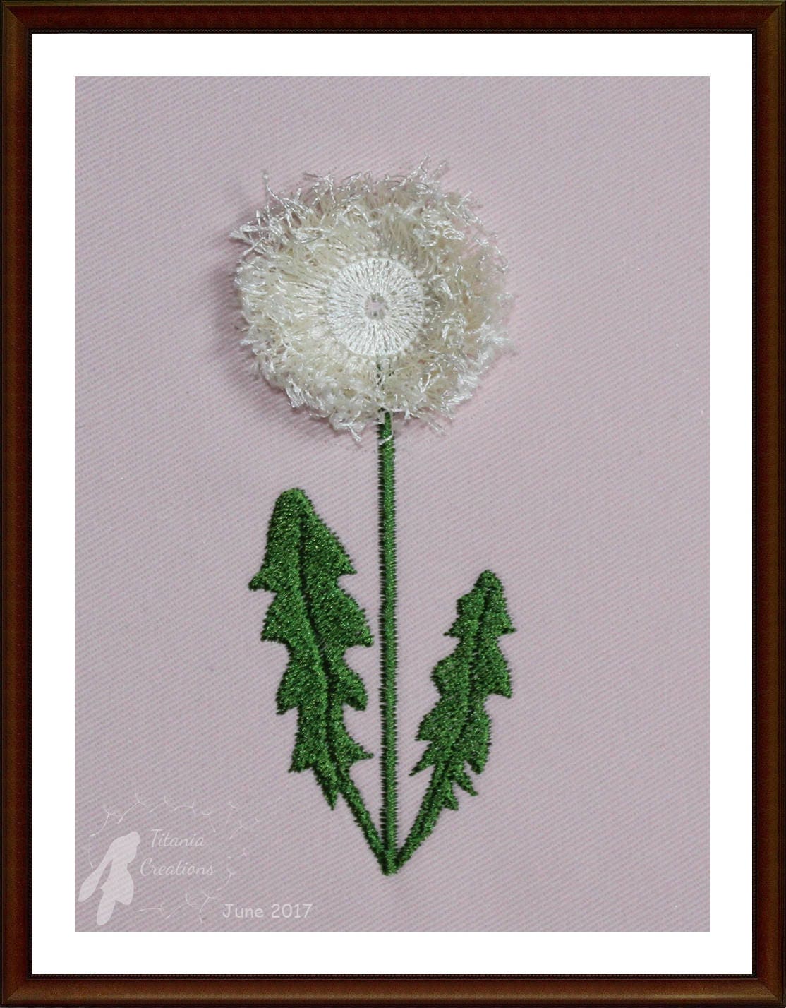Fringed dandelion machine jessecmault design pattern for 4x4  etsy