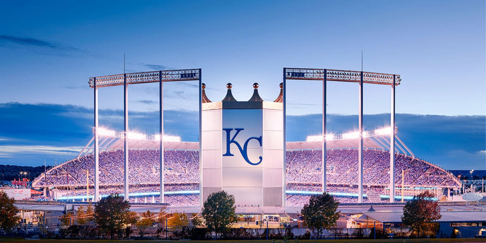 Fine art Print Kansas City Royals Kauffman Stadium | Etsy
