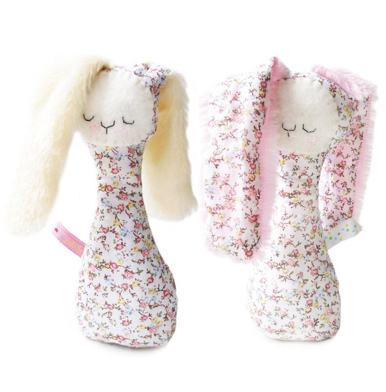 Bunny Rabbit Soft Toy Gift Sewing Pattern With Instructions Etsy