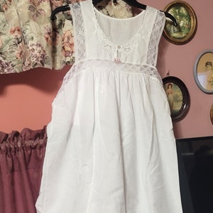 Vintage victoriaanse nachtjapon medium