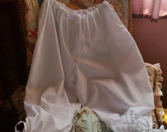 Bloomers - Victorian-Type Vintage Style  -- Made to Order White or Ivory