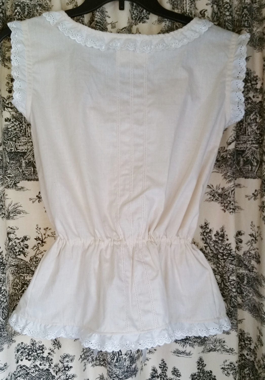 Handmade Victorian-type Vintage Style Chemise/summer Top - Etsy Canada
