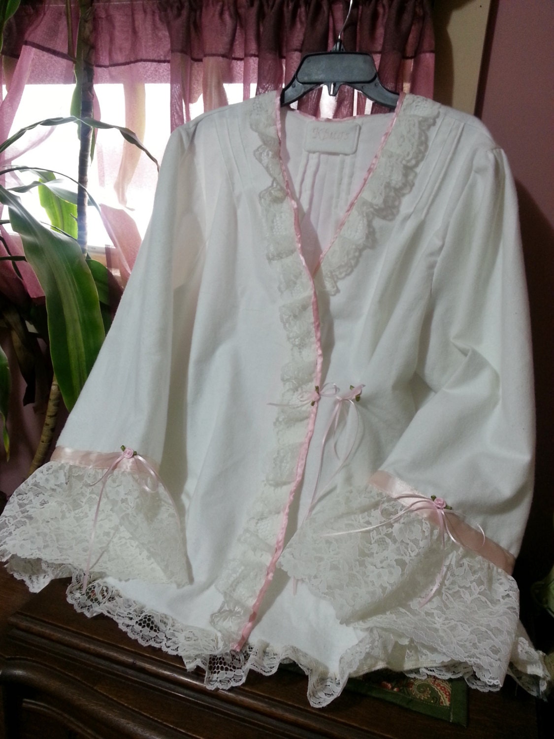 Victorian Bed Jacket - Etsy Victorian Bed Jacket - Etsy