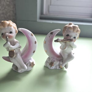 Vintage Pixie Cherubs Miniatures from the 1950s bone china