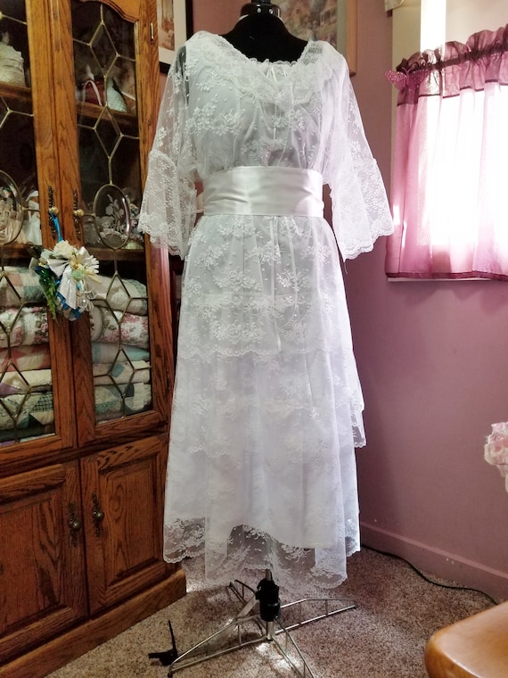 modern tea gown
