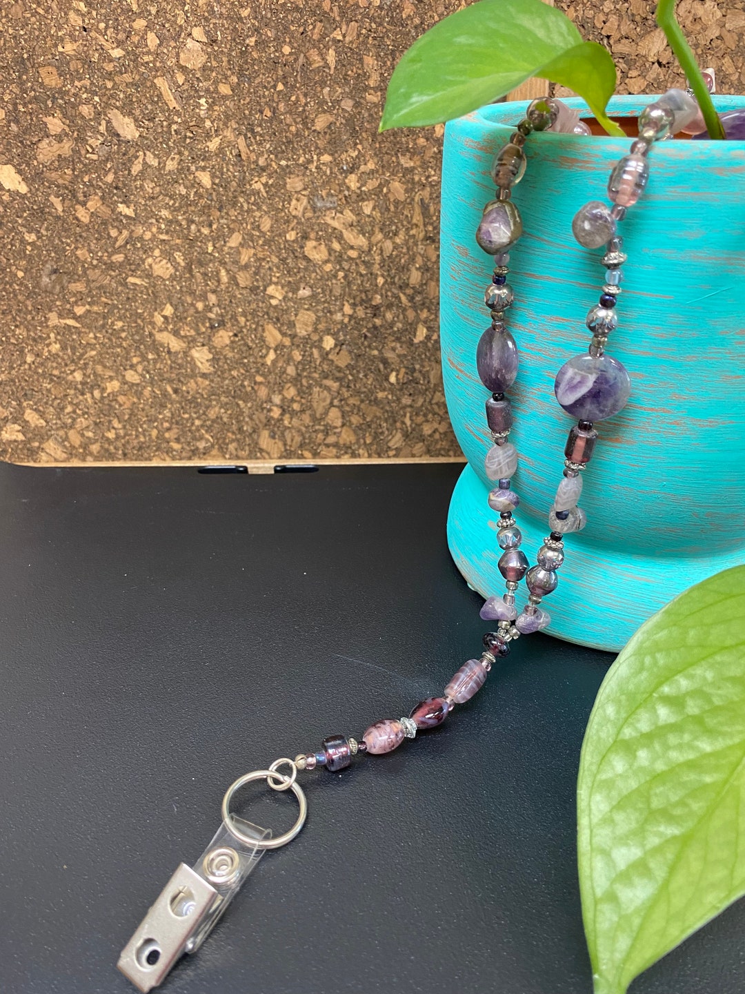 Fancy ID Badge Lanyard ID Card ID Badge Holder Id Badge Etsy