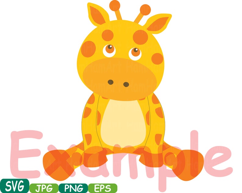 Download Baby Animals Safari cutting file Clip Art Jungle SVG ...