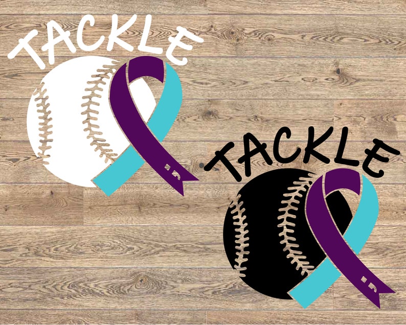 Download Baseball Tackle Suicide Loss Svg Awareness ribbon svg Play ...