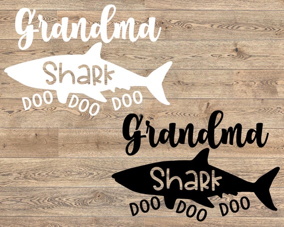 Download Grandma Shark Svg Doo Doo Doo Clip Art Shirt Mother S Day Etsy