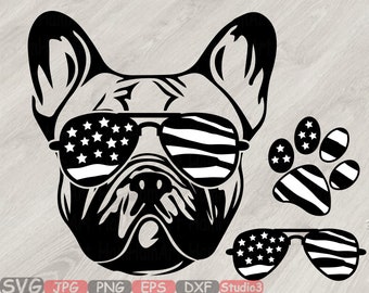 Download French bulldog silhouette | Etsy IT
