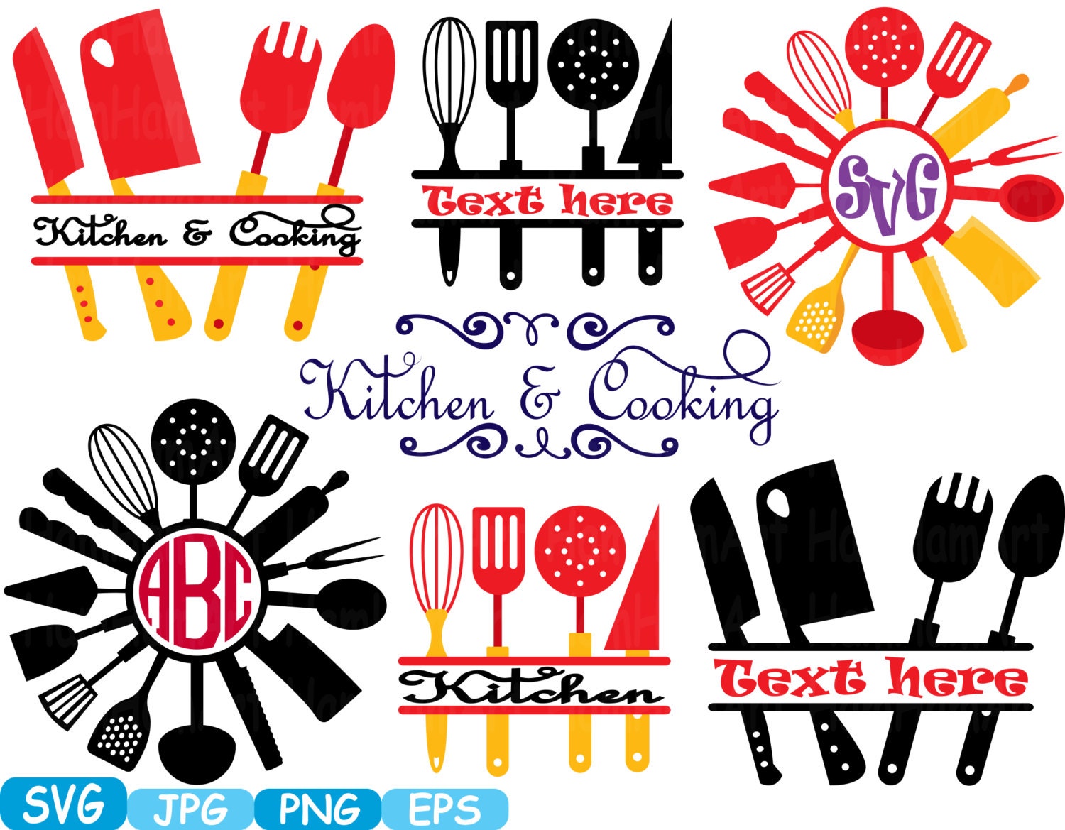 Download Kitchen Svg File Cutting Files Cricut Kitchen Utensils Svg Cooking Food Stickers Clipart Tools Clip Art