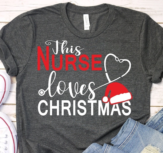 Download This Nurse loves christmas Christmas Svg Nurse Svg Nursing ...