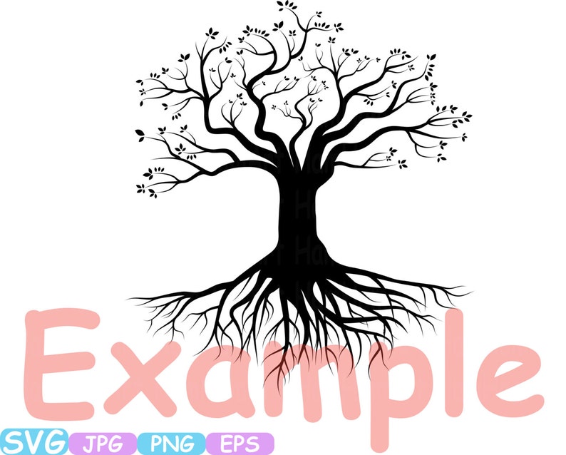 Free Free 190 Family Tree With Roots Svg SVG PNG EPS DXF File